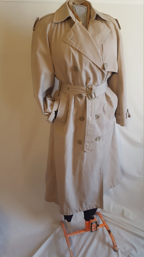 Vintage London Towne Women's All-season Trench Coat Sz 14-M US - Etsy
