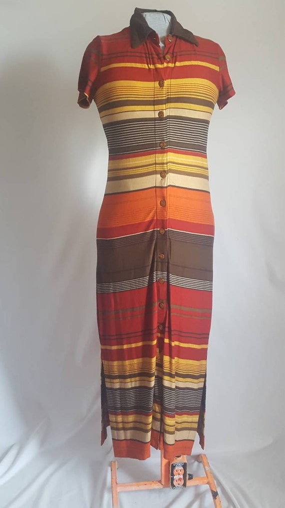 Vintage 1980's/Maxi t-shirt dress for Women/LIZ C… - image 5