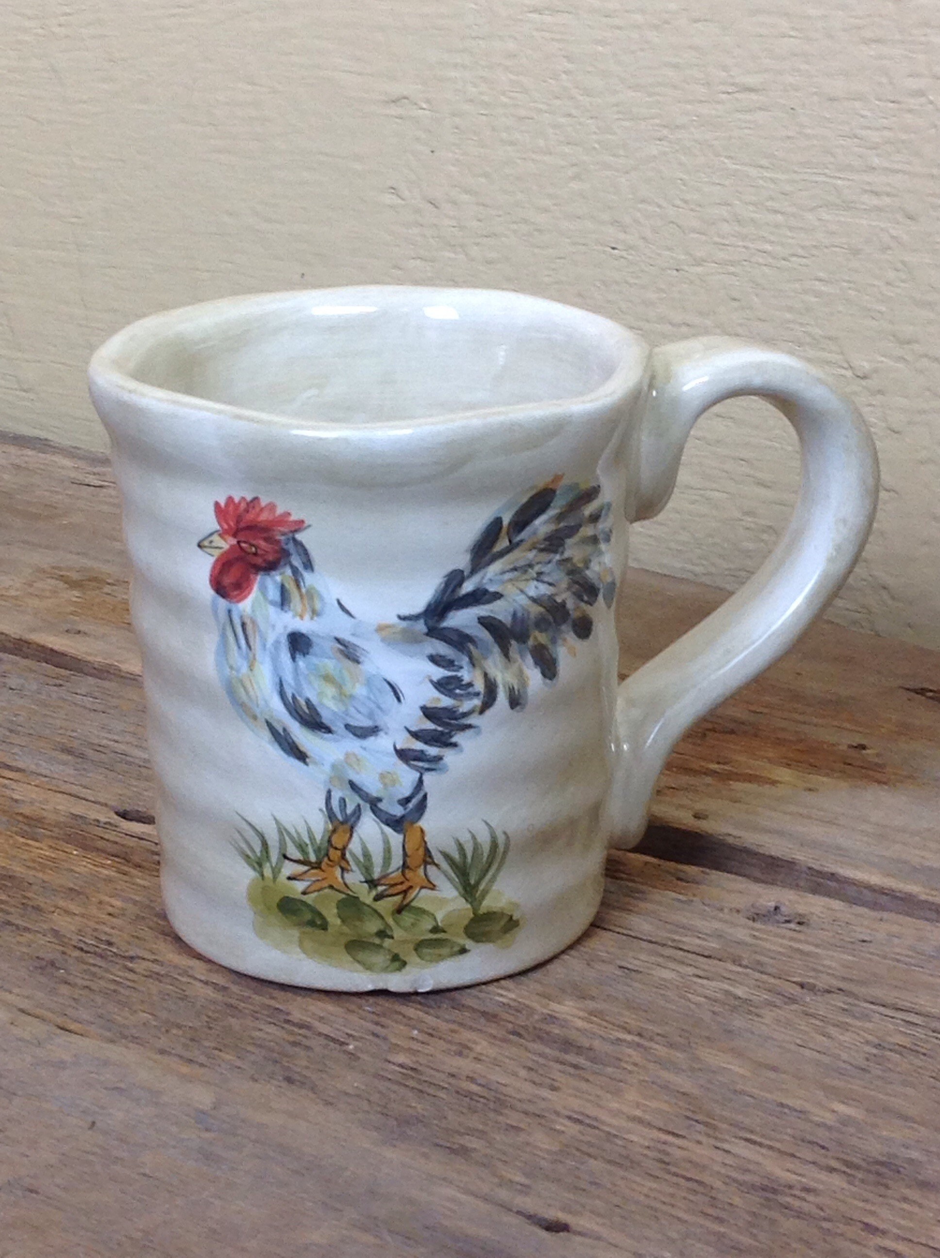 Tasse blanche de poulet - France