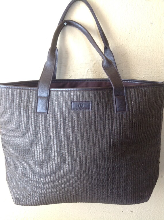 Handbag/Shopping bag in paper straw and cotton/by… - image 5