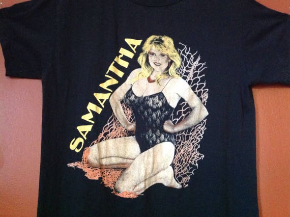 RARE! T-Shirt SAMANTHA FOX pour Homme / Collectio… - image 4