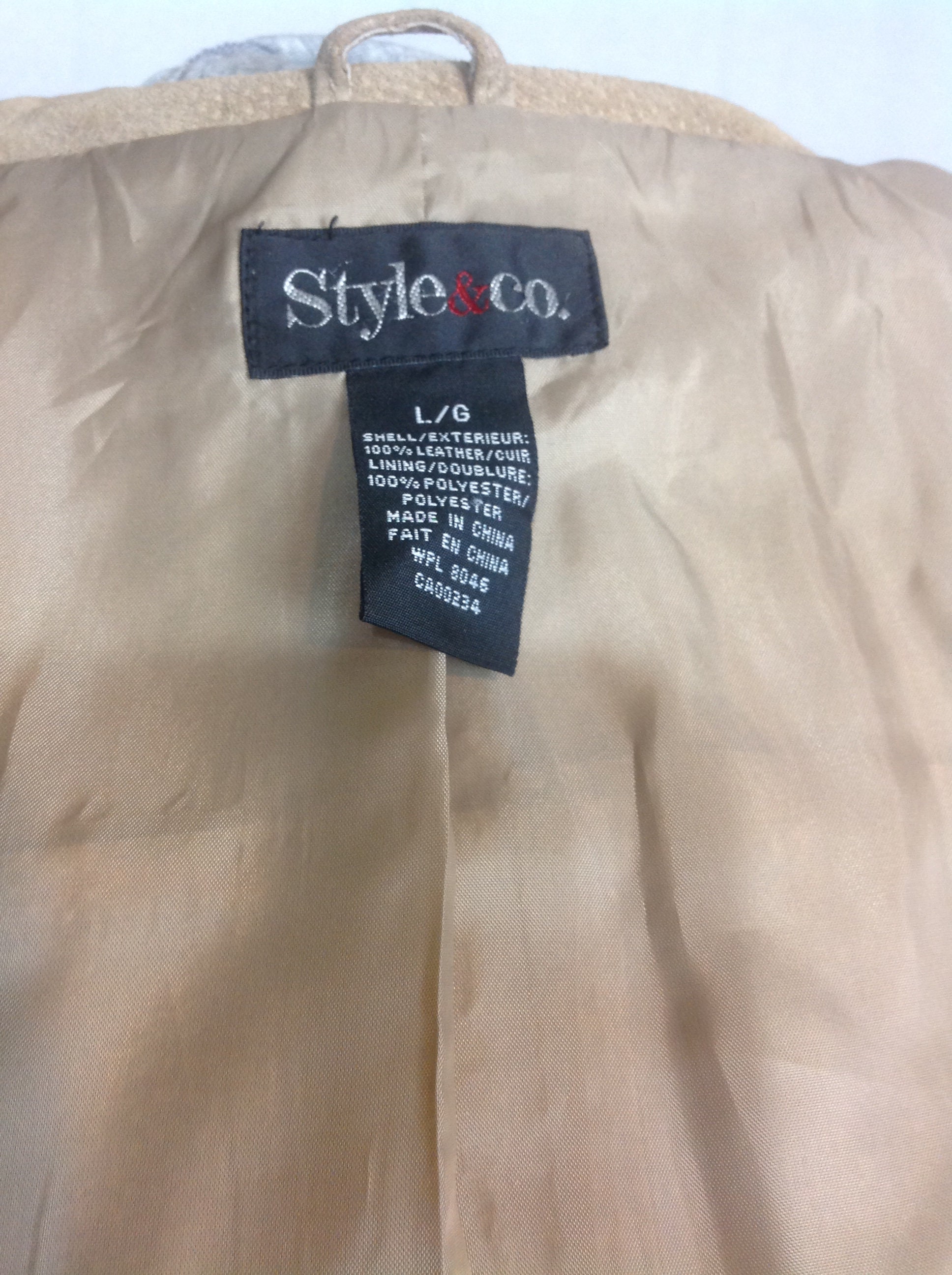 Suede Blouse Jacket For Women Style Co Sz G L Etsy