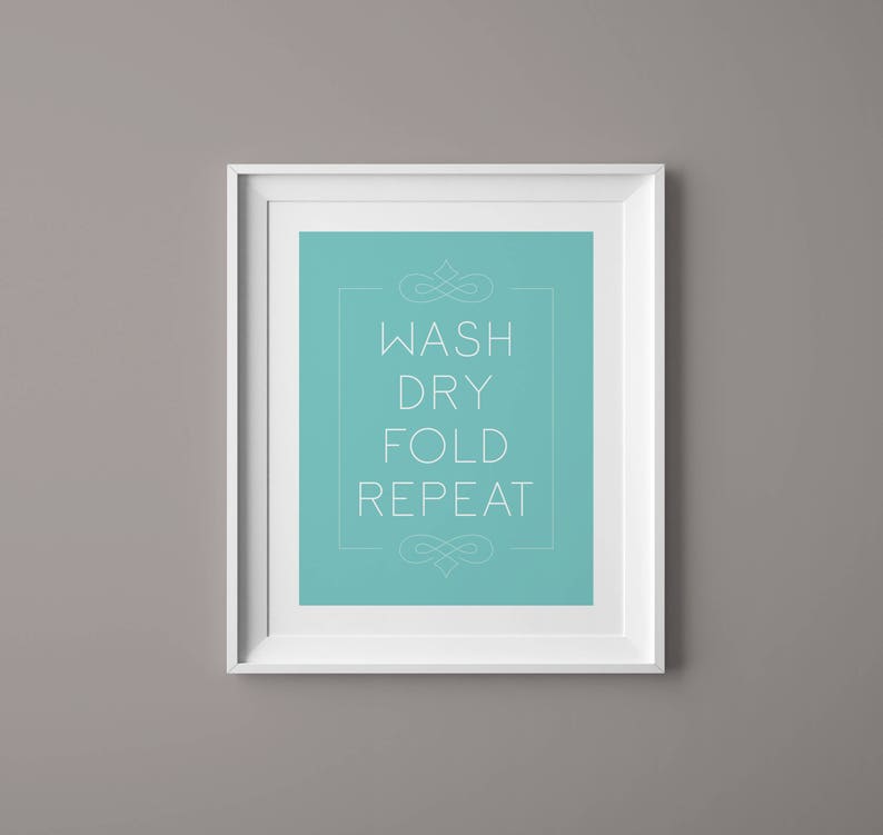 Laundry Room Decor Laundry Print Laundry Wall Art Laundry Etsy Australia
