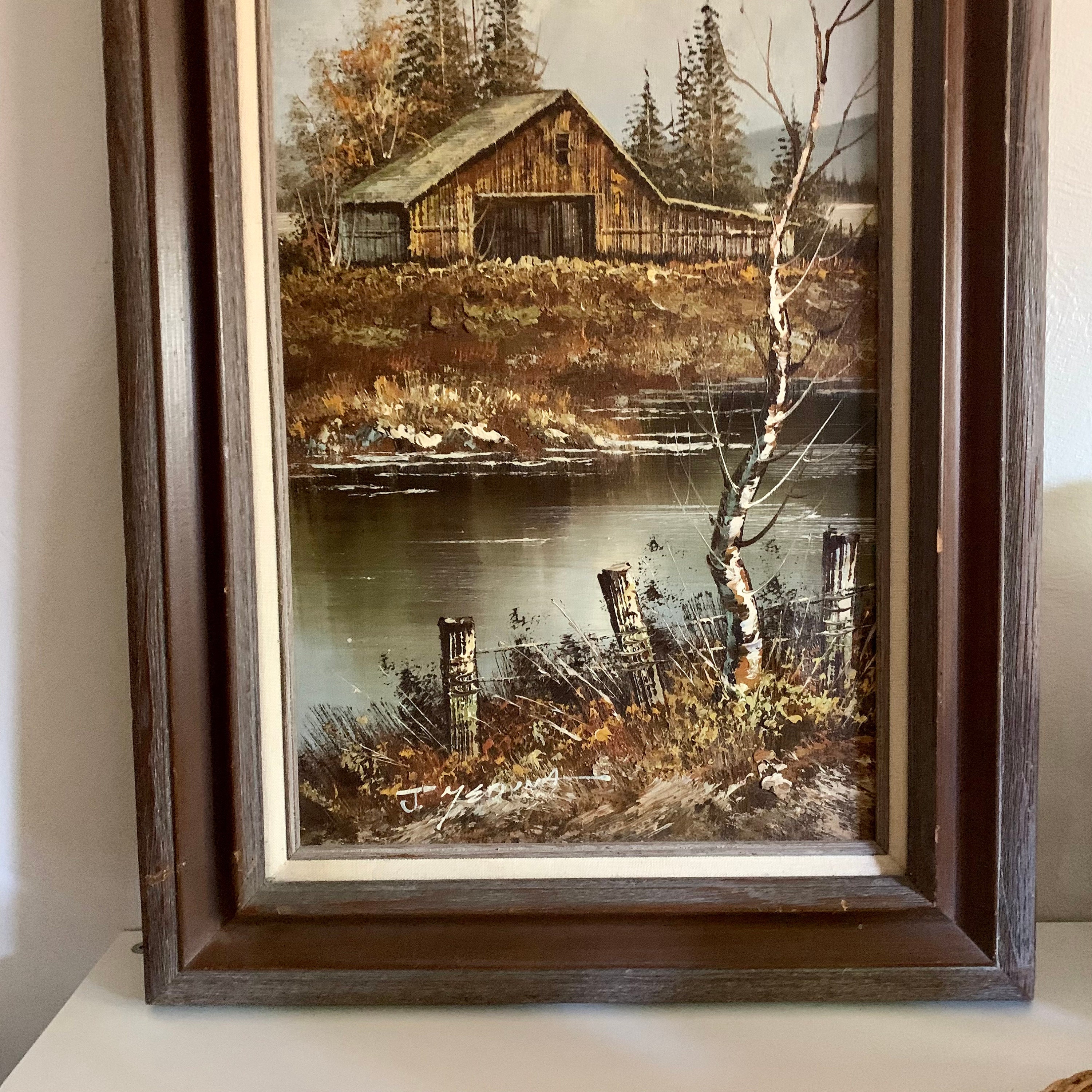 Original Oil Painting Signed by J. Medina - Etsy