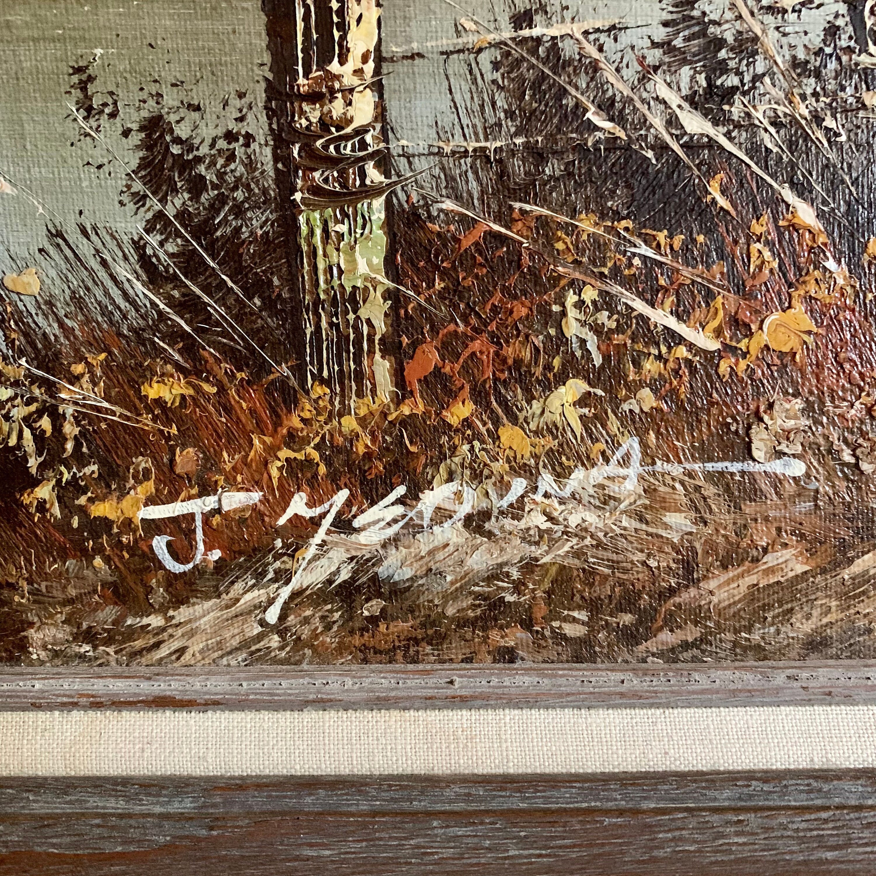 Original Oil Painting Signed by J. Medina - Etsy