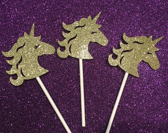 Unicorn Cupcake Toppers, Unicorn Horn Cupcake Toppers, Unicorn Cupcakes, Unicorn Party, Unicorn Horns Cupcake Toppers