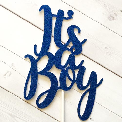 It's A Boy Centerpiece Sticks Baby Boy Table Decorations Etsy