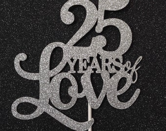 25 Years Of Love Etsy