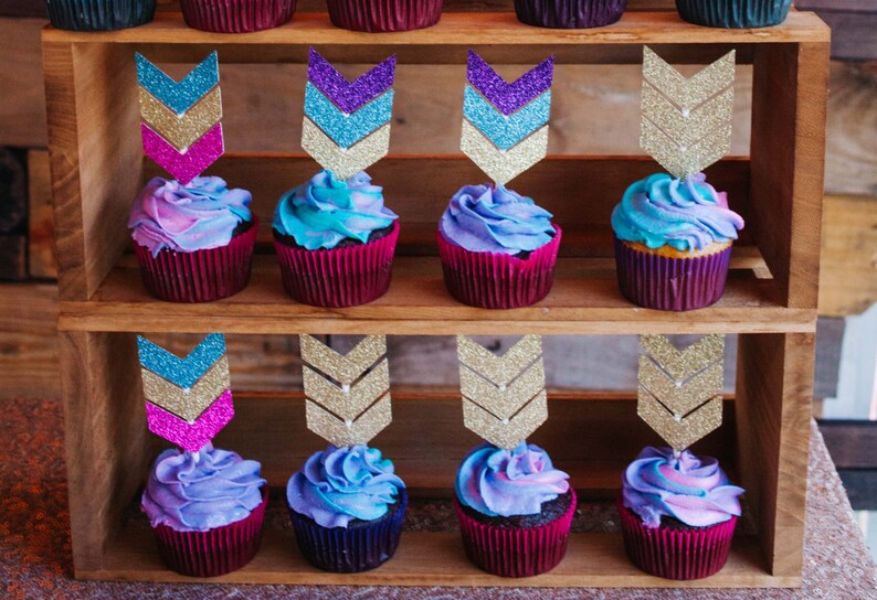 Arrow Cupcake Toppers Tribal Theme Cupcakes Wild One Arrow Cupcake Toppers Tribal Theme Cupcakes Wild One