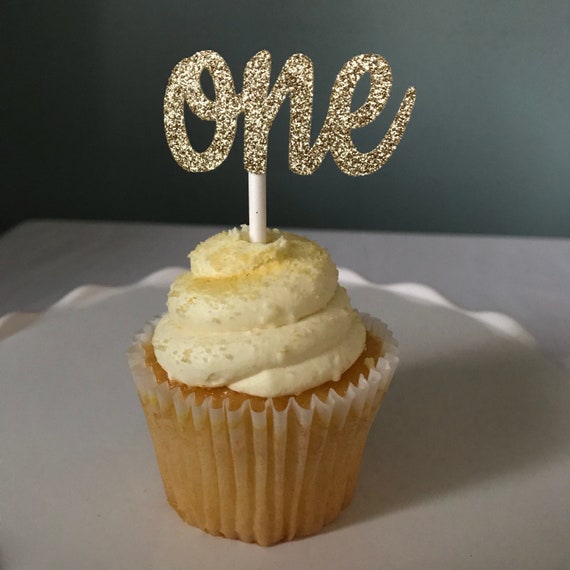 first birthday cupcake toppers