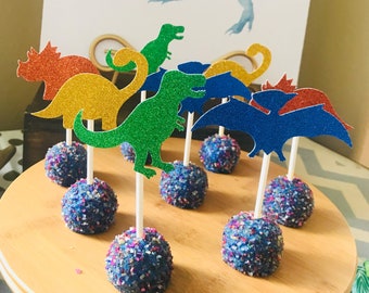 Dinosaur Cupcake Toppers, Boy Dinosaur Party, Dinosaur Birthday Party, Dinosaur Theme, Dinosaur Decor, Three Rex, Dino Four