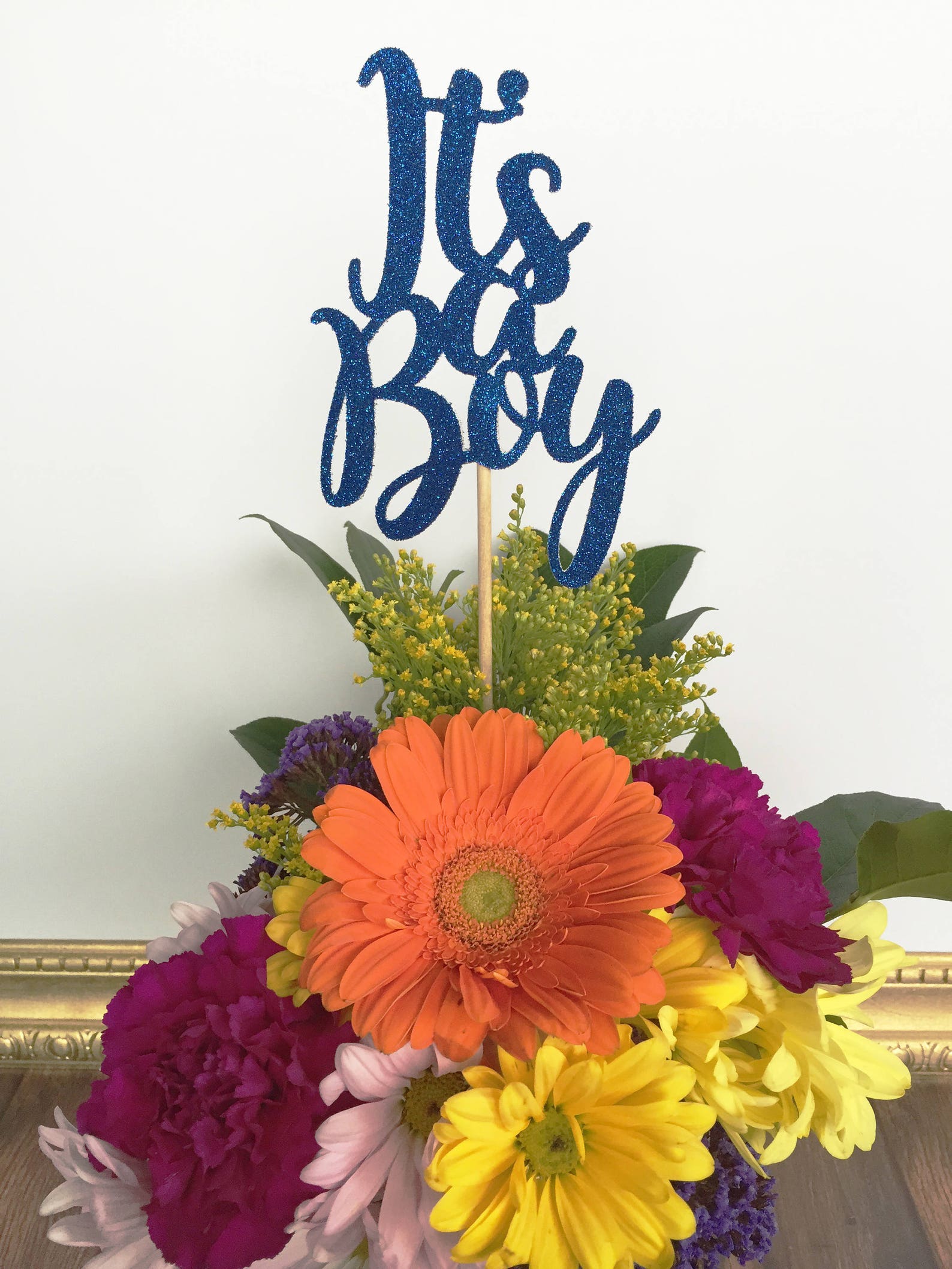 It's A Boy Centerpiece Sticks Baby Boy Table Decorations Etsy