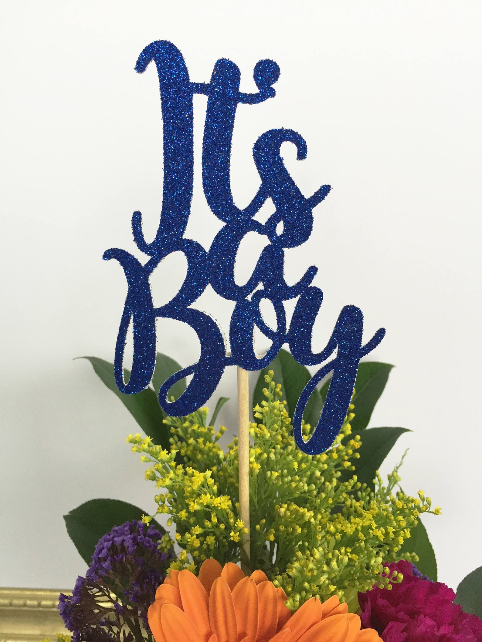 It's A Boy Centerpiece Sticks Baby Boy Table Decorations Etsy