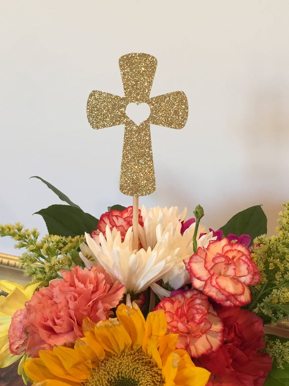 Baptism Decorations First Communion Centerpieces Christening Etsy
