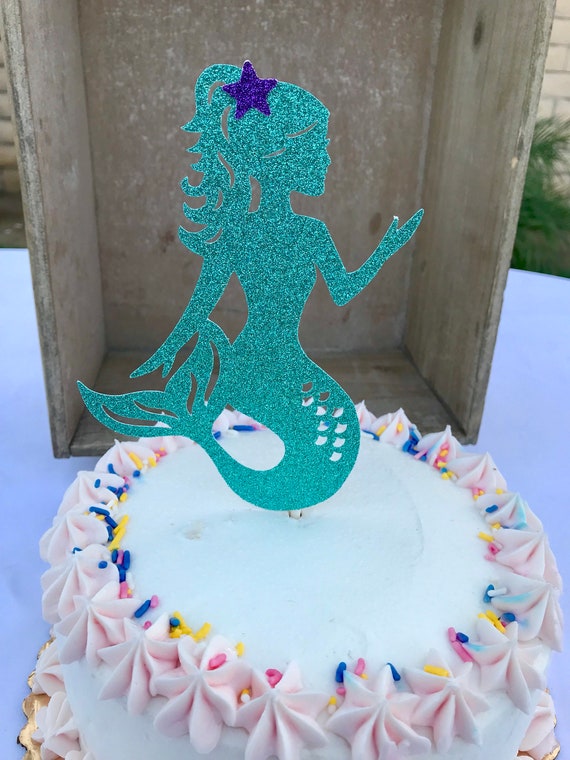 Sirene De Gateau Sirene Party Fete Danniversaire De Sirene Etsy France