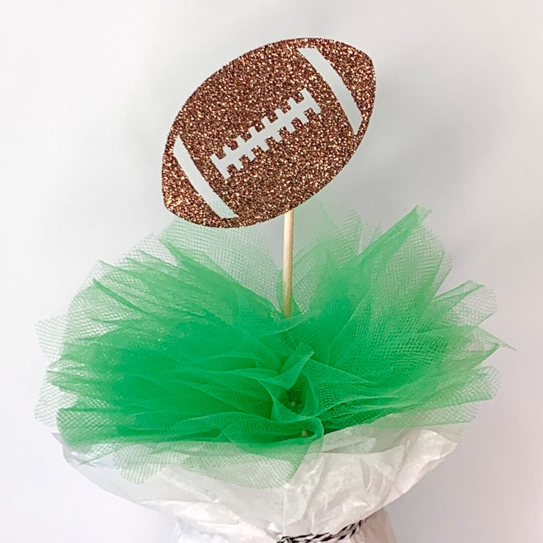 Football Centerpiece Sticks, Football Baby Shower, Sports Birthday ...
