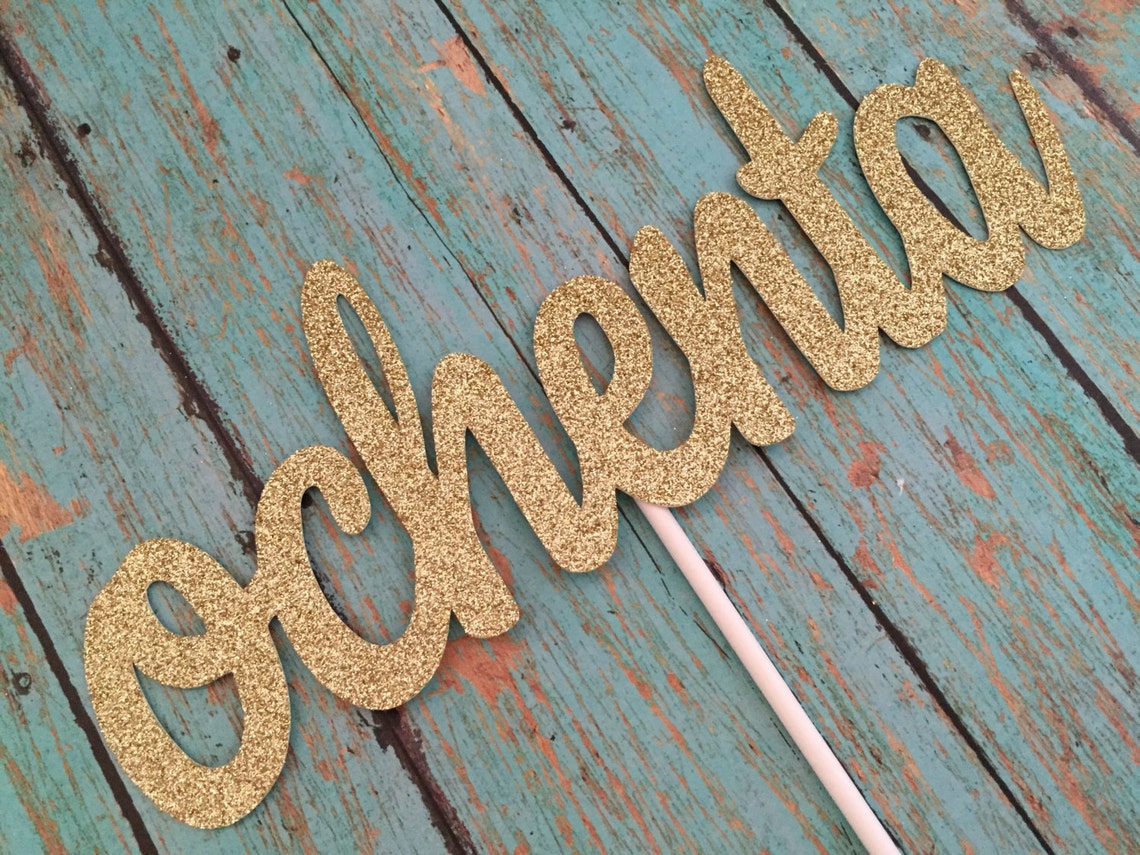 Ochenta Birthday Cake Topper Ochenta Cake Topper Spanish Etsy