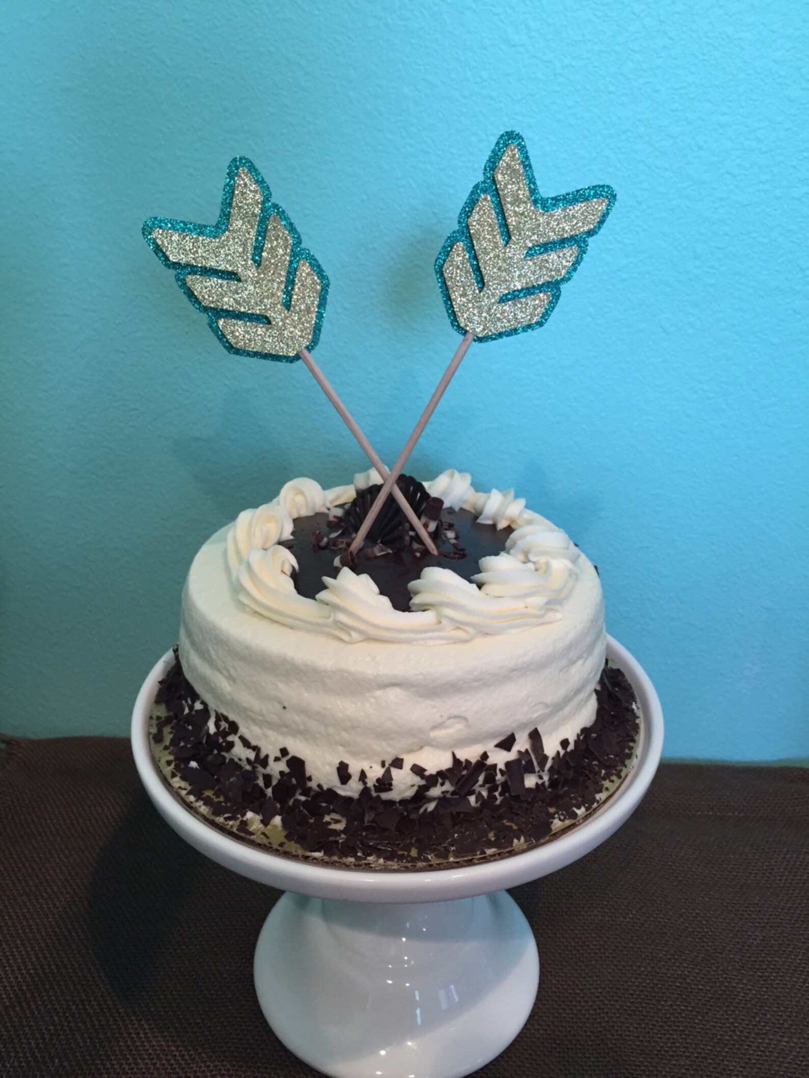Arrow Cake Topper Tribal Theme Cake Brave One Cake Wild One Etsy