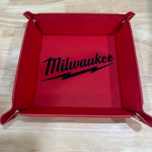 Milwaukee engraved change holder
