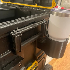 Dewalt tough box 3d print cup holder