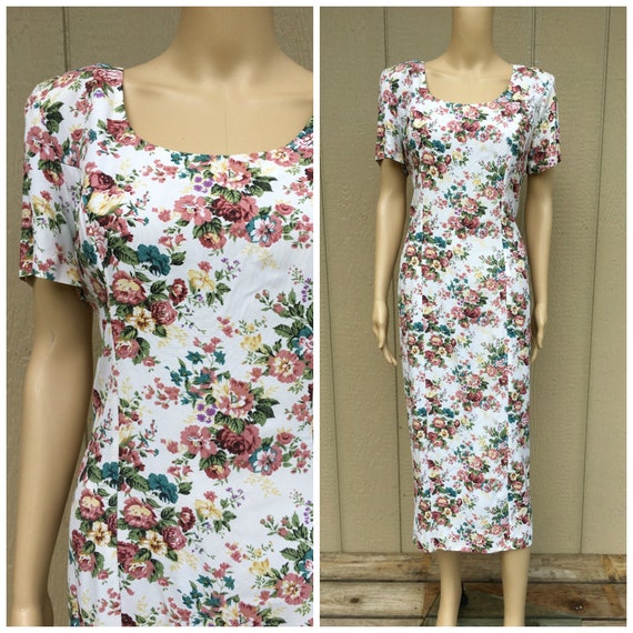 cinched waist summer dress