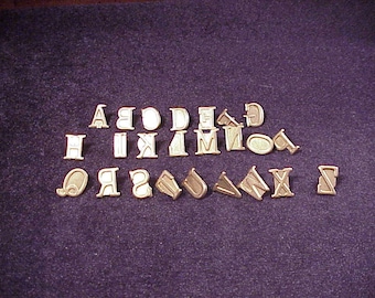 clear plastic acrylic craft uppercase letter 3 7 8 inches etsy