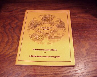 Cannelton Indiana 1837 – 1987 Sesquicentennial Commemorative Book and 150th Anniversary Program