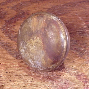 Vintage Rustic Rusty Metal Door Knob, Hardware, Home Decor, Salvage, Weathered, Dented, Discolored, Tarnished, Old