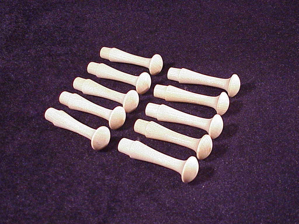 Lot of 10 Unfinished Wooden Peg Type Knobs for Hanging Items Etsy