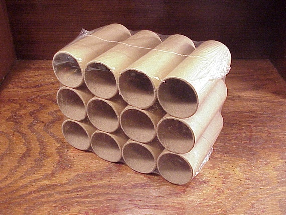 Pack of 12 Craft Thick Cardboard Tubes, New and Sealed, Creatology
