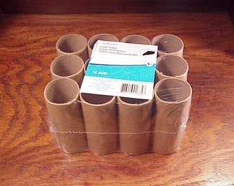 Pack of 12 Craft Thick Cardboard Tubes, New and Sealed, Creatology, 4 3/8 Inches Long, 1 3/4 Inch Diameter, Sturdy, Lot, Classroom Supply