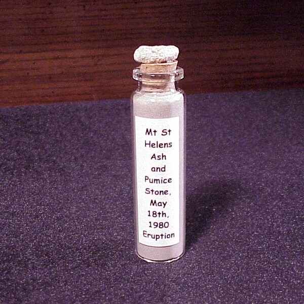 Mt St Helens Ash Etsy