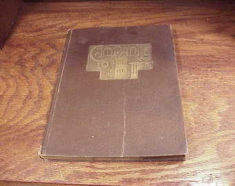 1928 Campanile Woodrow Wilson High School Yearbook, from Long Beach, California, Vintage, Old, 1920's, Calif, CA