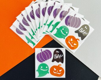 Set van 12 - PYO Cookie Icing Palette Halloween Paint Your Own Palet