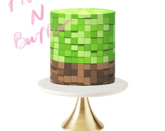 How to Make an Easy Minecraft Creeper Cake - Holly Muffin