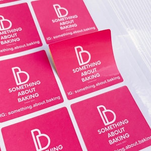 Personalisierte Logo Sticker, Abgerundete Quadrat Sticker Etiketten, Produktverpackung, Business Logo Sticker, Custom Stickers, GoldFolie Sticker