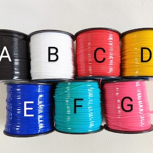 Cordelette plastique PVC // Cordelette plastique // Bracelet DIY ficelle // Gimp