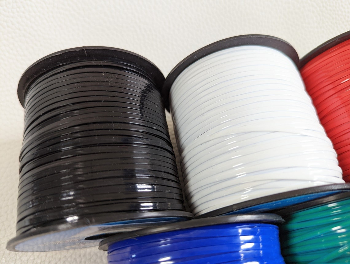 Plastic PVC Flat Cording // Plastic Cording // Bracelet DIY Etsy