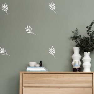 Muurstickers bladeren, trendy muurstickers, muurstickers thuis, stickers kinderkamer, stickers kinderkamer, stickers woonkamer