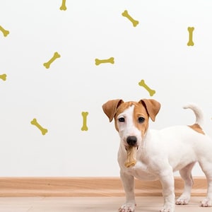 Dog bone decals, nursery wall decal, wall decals, nursery decal, dogs decals, dog wall decals, dog decals, baby room decal, window decal