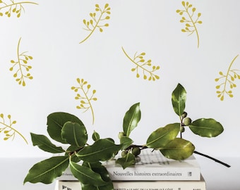 Blumen Aufkleber, Kinderzimmer Wandtattoo, Wandtattoo, Natur Aufkleber, Abziehbild Kinderzimmer, Babyzimmer Aufkleber, Wohnzimmer Aufkleber, Mädchenzimmer Aufkleber