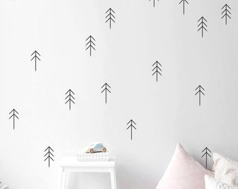 Tree decals, nursery wall decal, wall decals, nursery decal, green decals, nature decals, baby room decal, living room decal, window decal