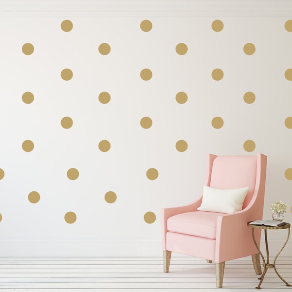 Polka Dot Wall Decal Etsy