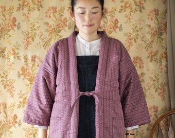 Hanten Jacket - Sashiko/pink