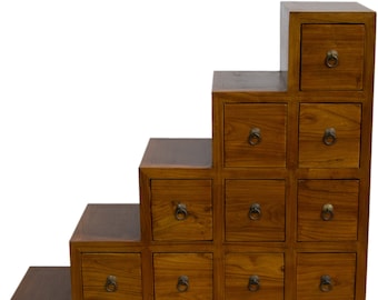 Tansu Step Chest Etsy