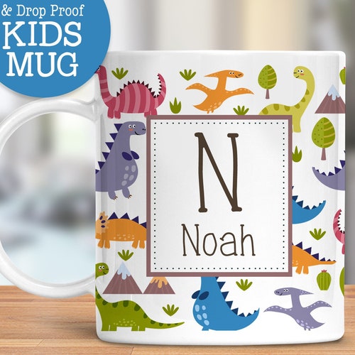 Kids Farm Animals Mug Customize Name Dishwasher Safe Unbreakable Cup BPA Free Kids Farm Animals Mug Customize Name Dishwasher Safe Unbreakable Cup BPA Free