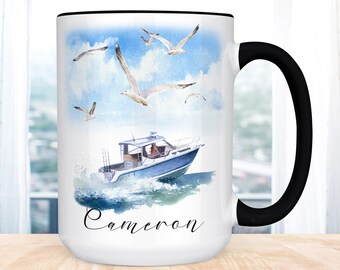 Wagemaker Boats by Retro Boater Mug 11oz