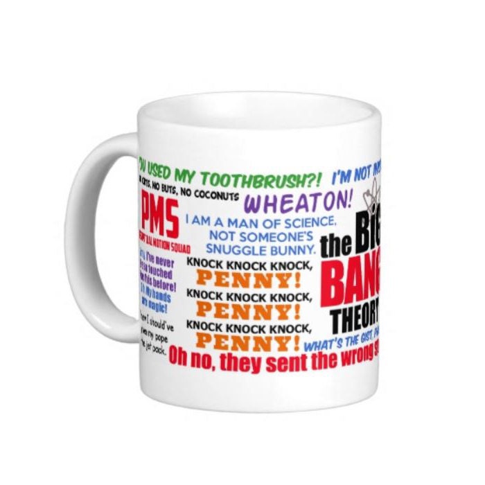 Coffee Mug Big Bang Theory Quotes Mug Etsy