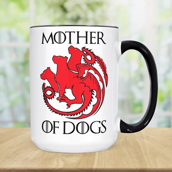 mother of dogs mug
