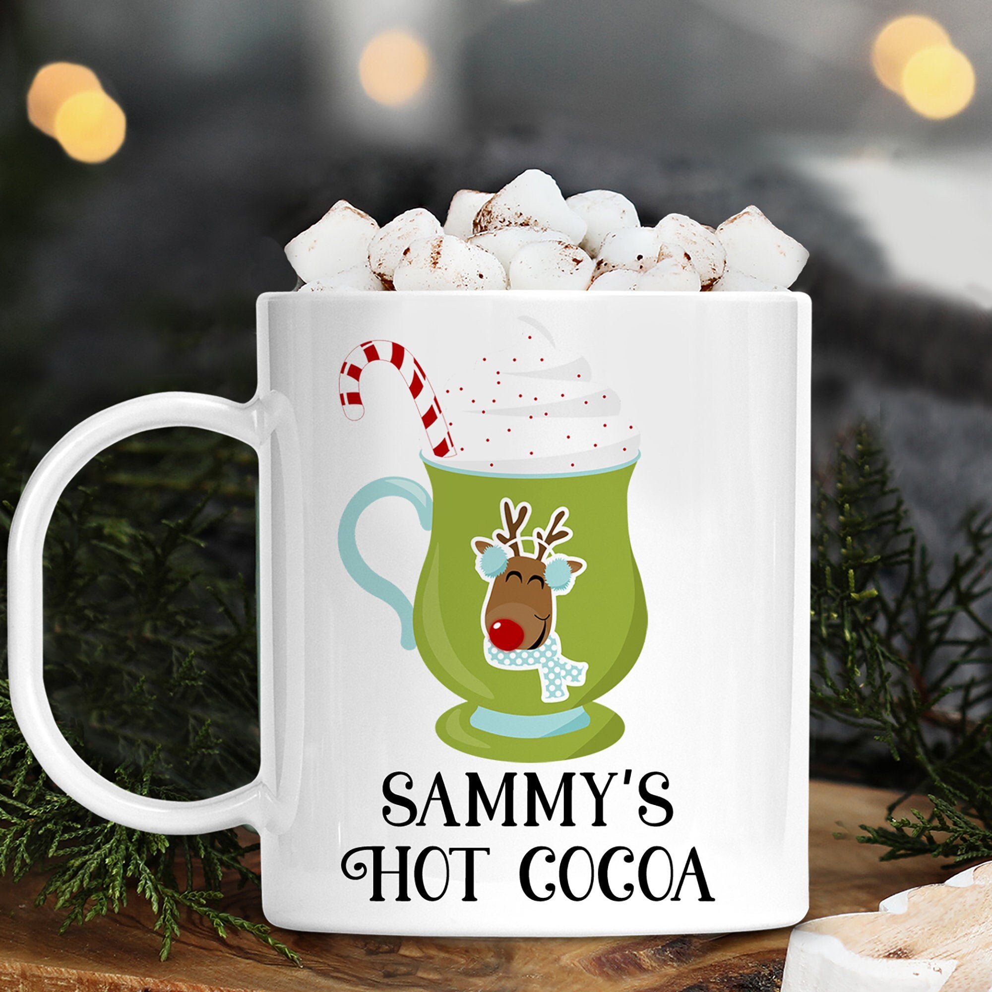 custom hot cocoa mugs